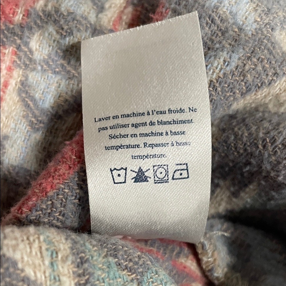 Faherty Multicolor Geometric Hooded Pullover - image 6